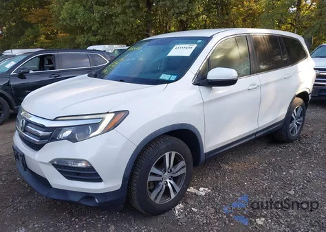 2017 Honda Pilot Ex z USA, uszkodzony, nr VIN 5FNYF6H31HB066055
